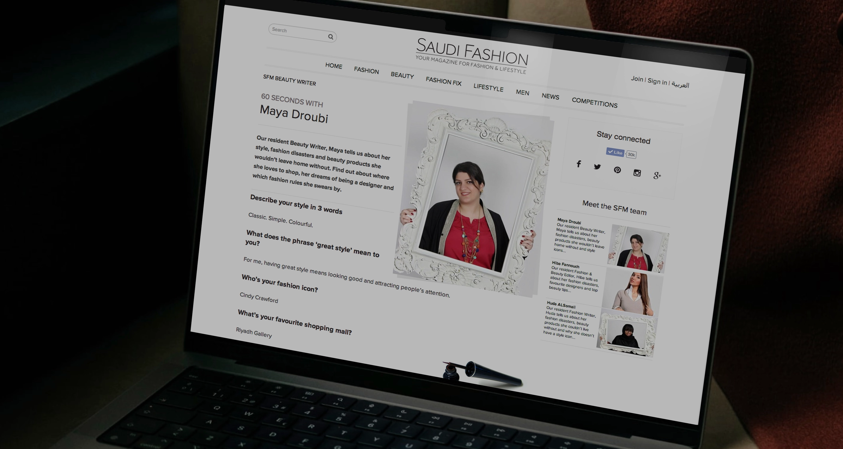 Saudi Fashion Retail.